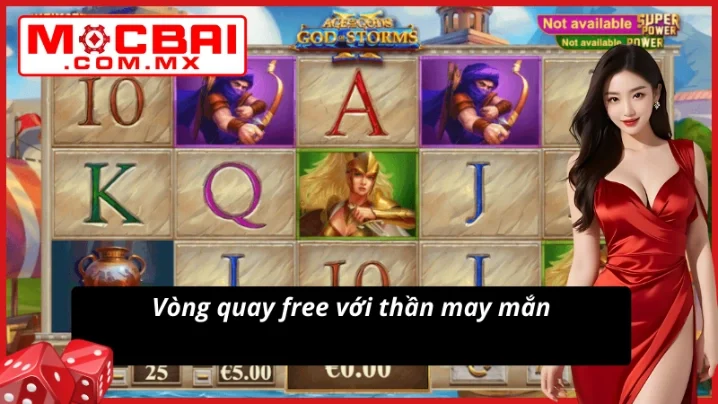 Tính năng vòng quay may mắn Age of Gods: Gods of The Storm 2